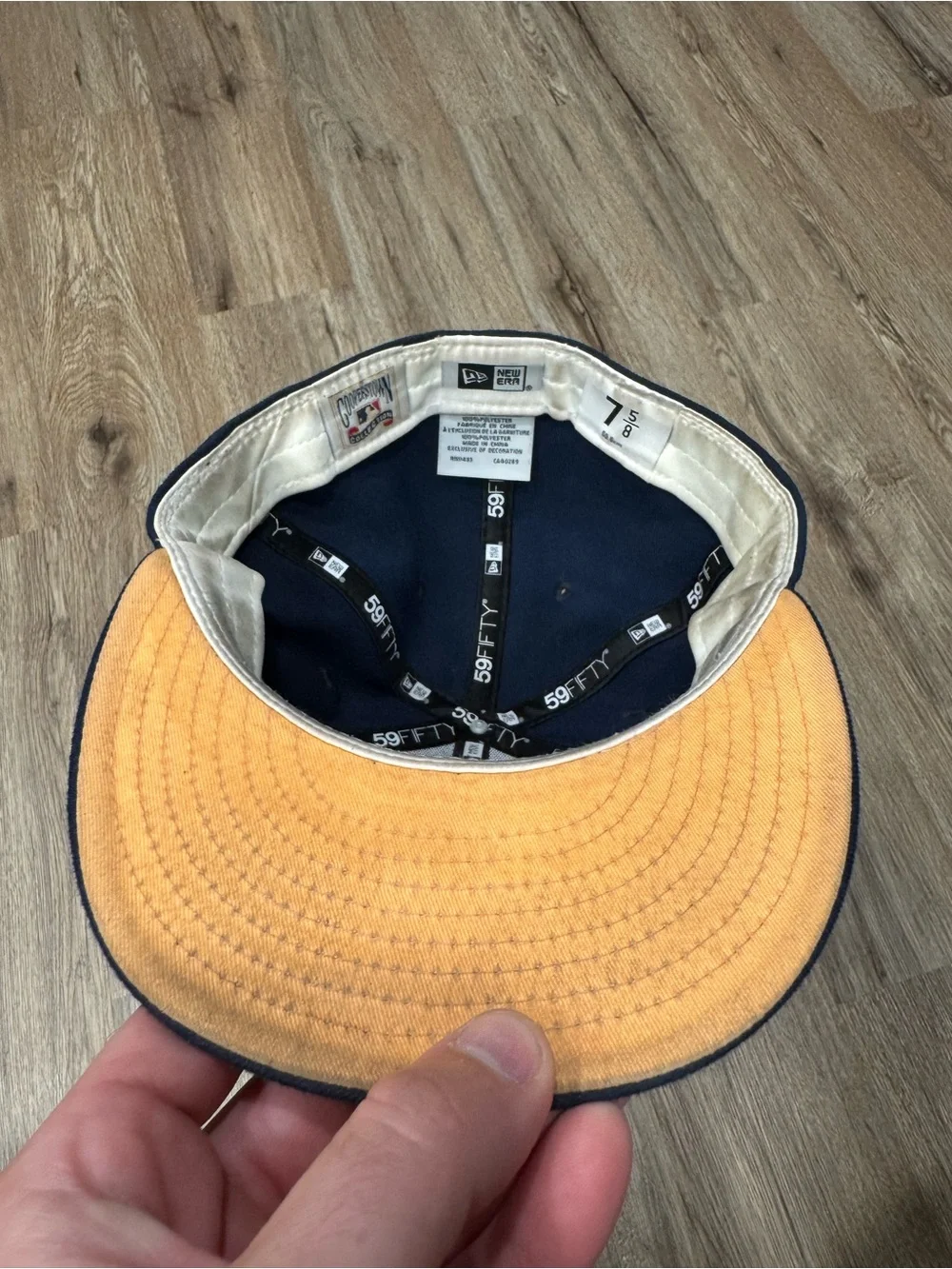 Lids Hat Drop Exclusive Colorado Rockies Oceanside Peach 5950 Hat, 7 5/8